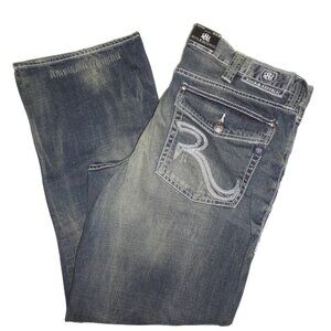 Rock & Republic Mens Henlee Bootcut Denim Jeans 38x30 NWT
